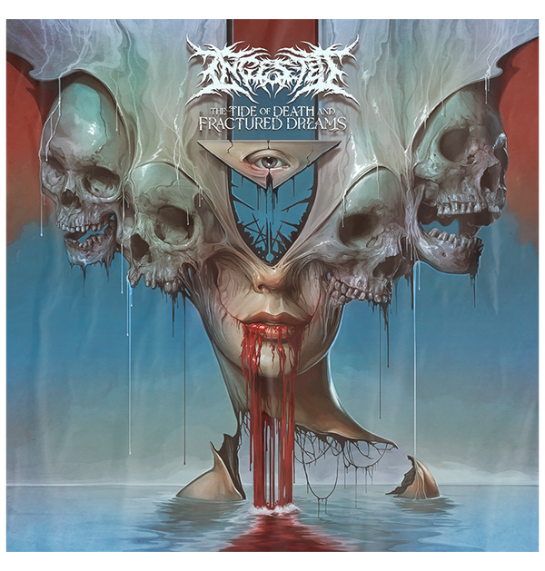 INGESTED - 'The Tide Of Death And Fractured Dreams' Flag (PREORDER)