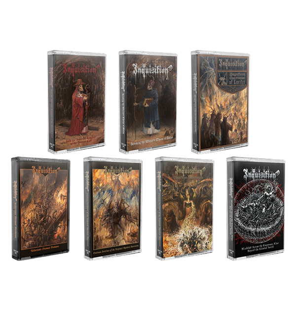 INQUISITION - 7 Cassette Tape Bundle