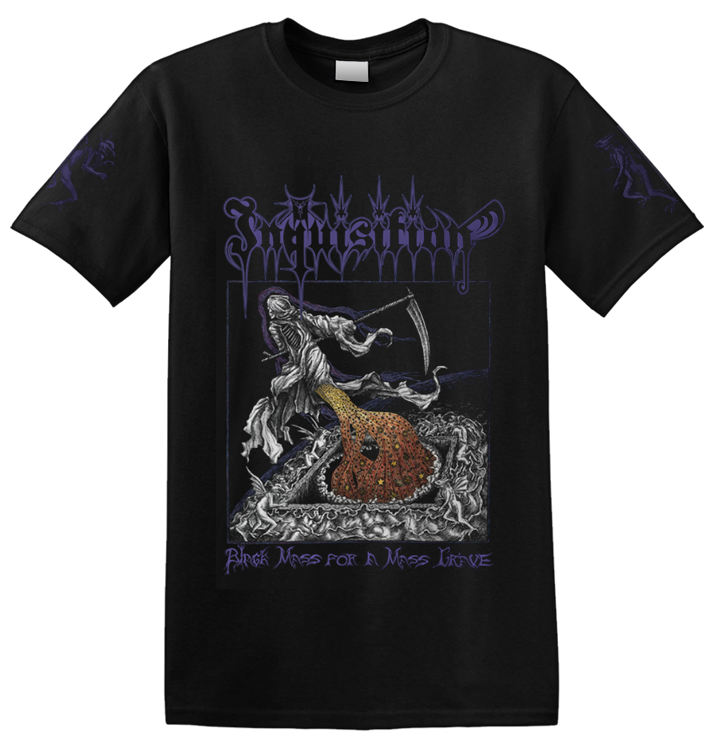INQUISITION - 'Black Mass For A Mass Grave' T-Shirt