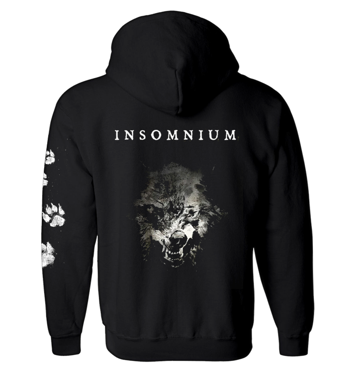 INSOMNIUM - 'Wolf' Zip Hoodie (PREORDER)