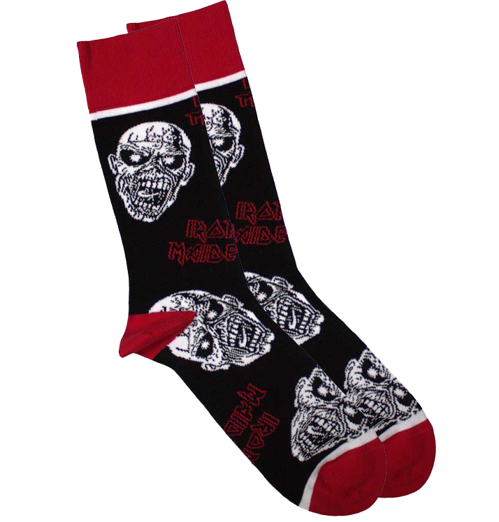 IRON MAIDEN - 'Eddie Skulls' Socks