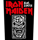 IRON MAIDEN - 'EST 1975' Back Patch