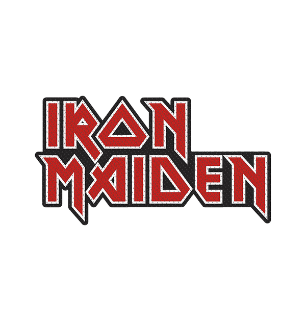 IRON MAIDEN - 'Logo' Cut-Out Patch