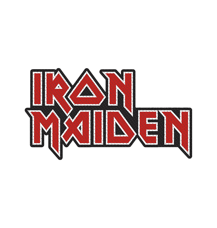 IRON MAIDEN - 'Logo' Cut-Out Patch