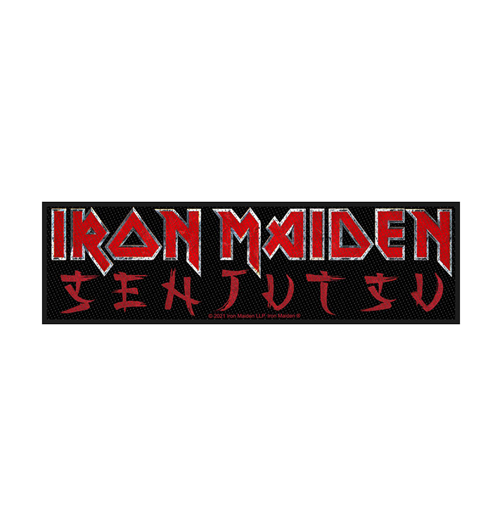 IRON MAIDEN - 'Senjutsu Logo' Strip Patch