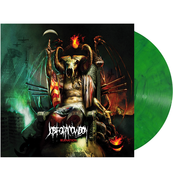 JOB FOR A COWBOY - 'Ruination' LP (Marbled Green)