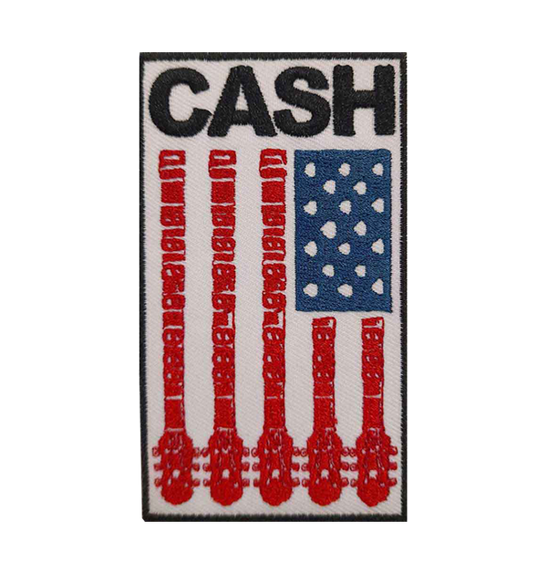 JOHNNY CASH - 'Flag' Patch