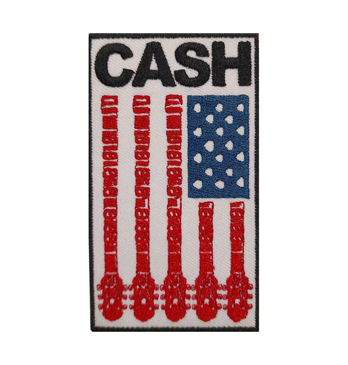 JOHNNY CASH - 'Flag' Patch