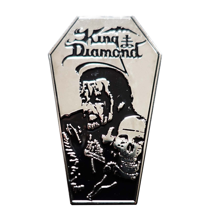 King Diamond Face Paint King Diamond ' Mask' Black T Shirt Mercyful