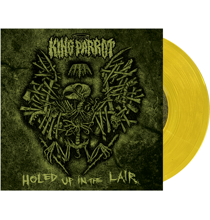 KING PARROT- 'Holed Up In The Lair' 7"