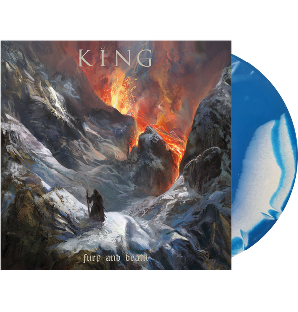 KING - 'Fury And Death' LP (Blue Merge)