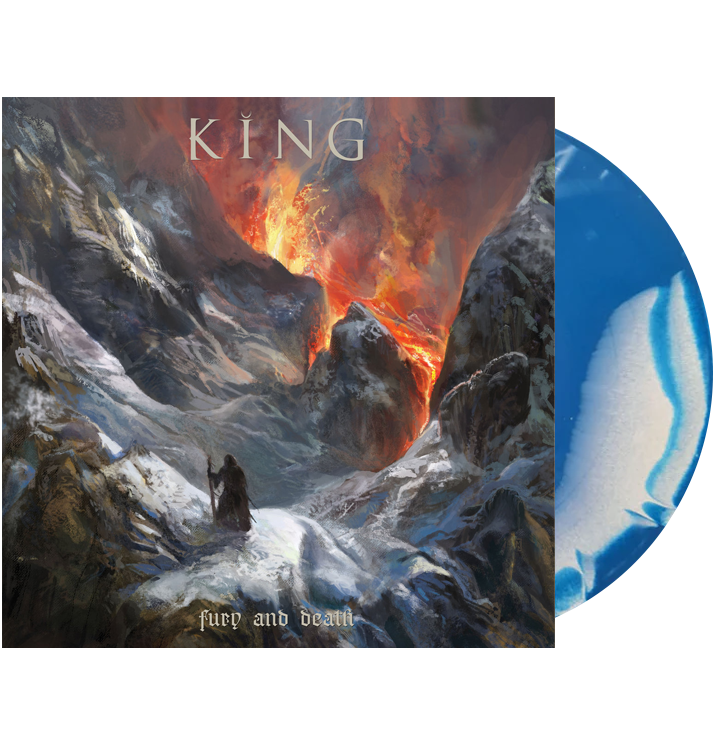 KING - 'Fury And Death' LP (Blue Merge)