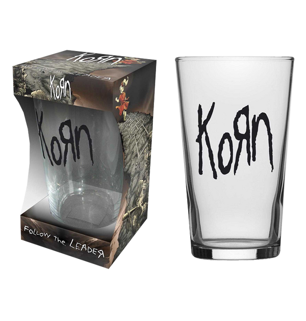 KORN - 'Follow The Leader' Beer Glass