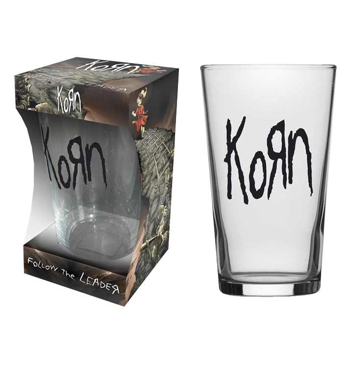 KORN - 'Follow The Leader' Beer Glass