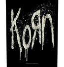 KORN - 'Splatter Logo' Back Patch