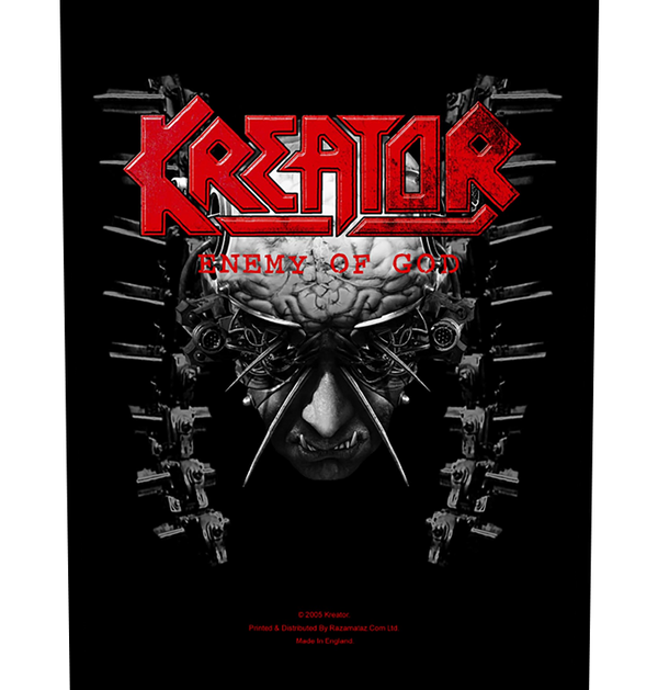 KREATOR - 'Enemy Of God' Back Patch