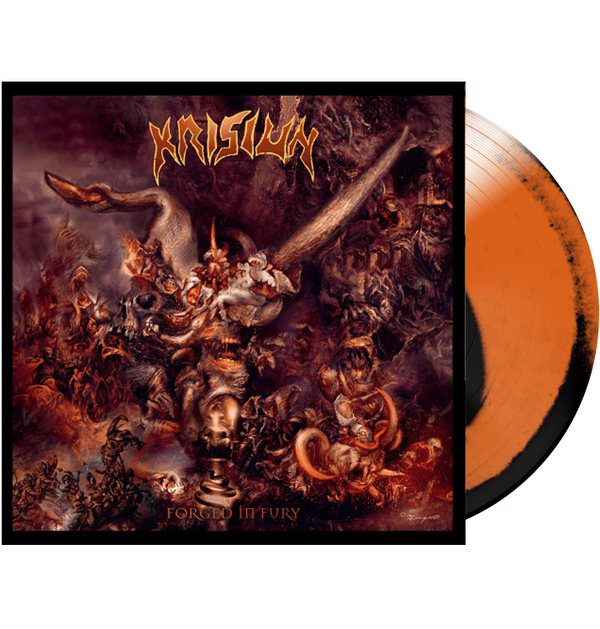 KRISIUN - 'Forged In Fury' 2XLP+CD (Orange & Black)