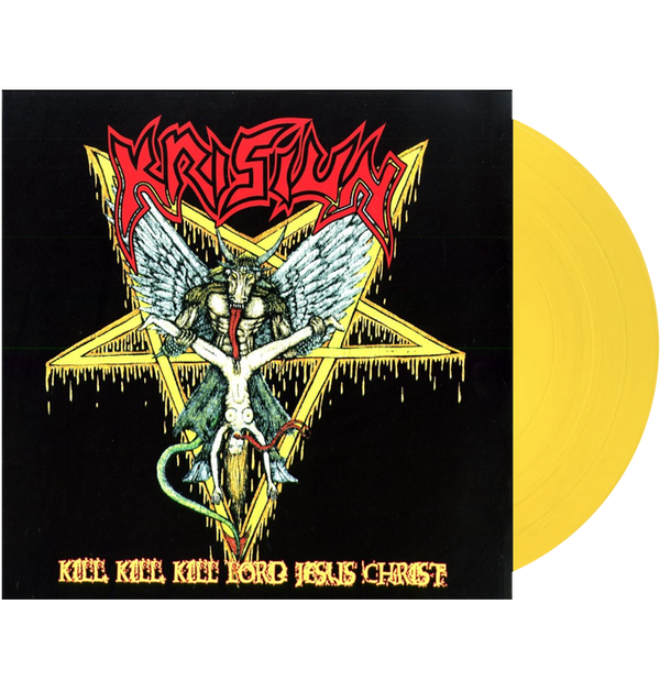 KRISIUN - 'Kill Kill Kill Lord Jesus Christ' LP (Yellow)