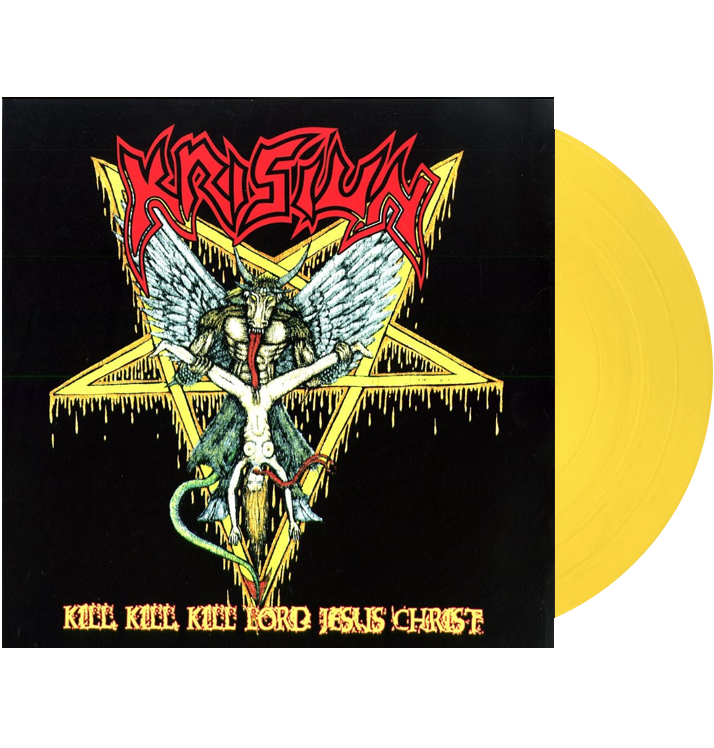 KRISIUN - 'Kill Kill Kill Lord Jesus Christ' LP (Yellow)