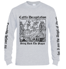 CATTLE DECAPITATION - 'Bring Back The Plague 1349' Long Sleeve (Grey)