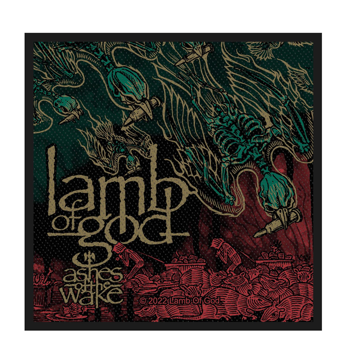 LAMB OF GOD - 'Ashes Of The Wake' Patch