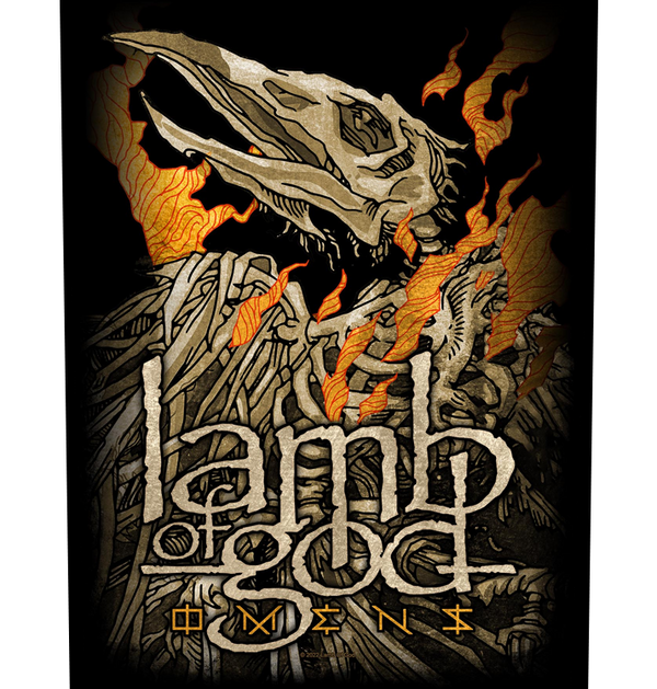 LAMB OF GOD - 'Omens' Back Patch