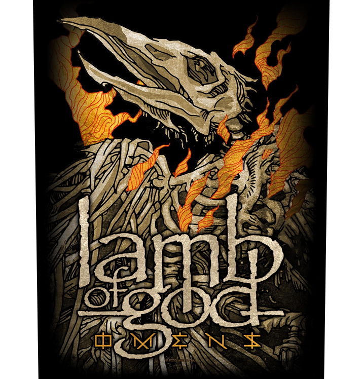 LAMB OF GOD - 'Omens' Back Patch