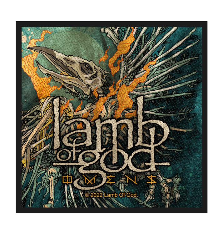 LAMB OF GOD - 'Omens' Patch