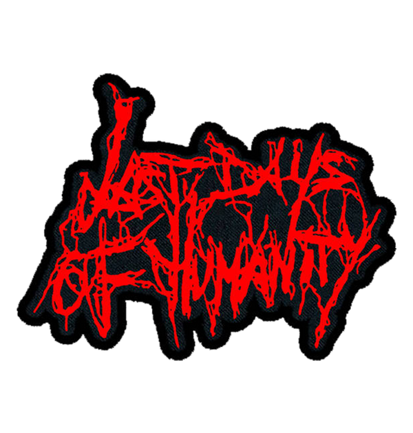 LAST DAYS OF HUMANITY - 'Logo' Patch (Red)