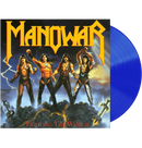 MANOWAR - 'Fighting The World' LP (Transparent Blue)