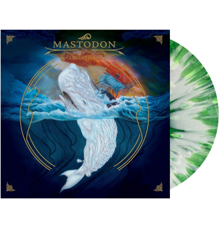MASTODON - 'Leviathan' LP (Green & White merge w/ Splatter)