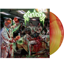MORTICIAN - 'Re-Animated Dead Flesh' LP (Red/Green)