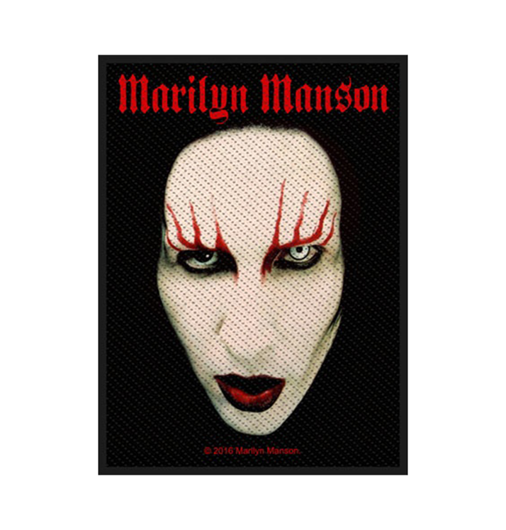 MARILYN MANSON - 'Face' Patch