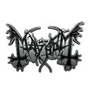 MAYHEM - 'Logo' Metal Pin (Black)