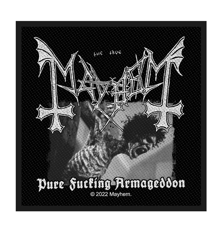 MAYHEM - 'Pure Fucking Armageddon' Patch