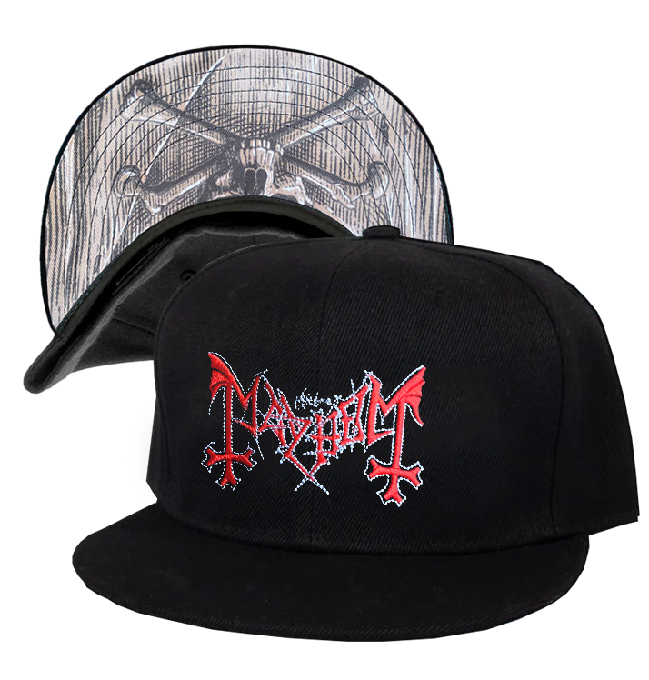 MAYHEM - 'Red Logo' Snapback Hat