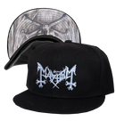 MAYHEM - 'White Logo' Snapback Hat