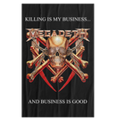 MEGADETH - 'Killing Is My Business' Flag