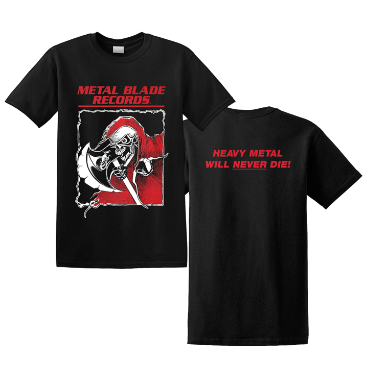 METAL BLADE RECORDS - 'Old School Reaper' T-Shirt
