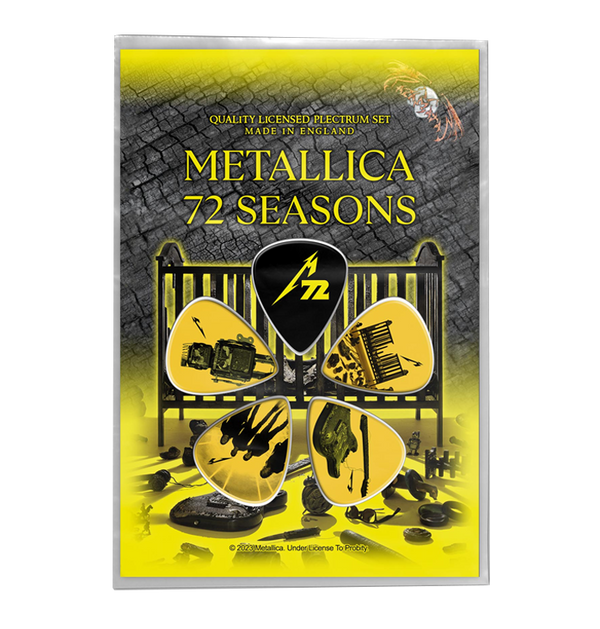 METALLICA - '72 Seasons' Guitar Pick Set