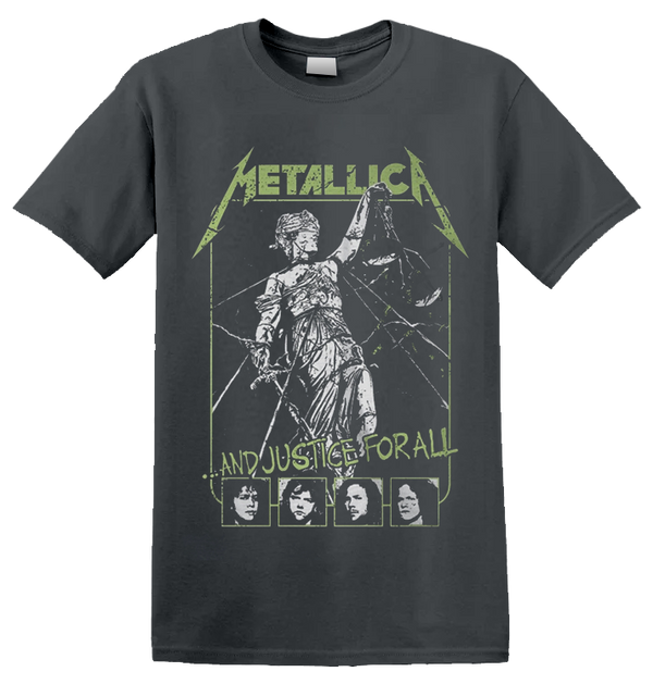 METALLICA - 'Justice For All Faces' T-Shirt