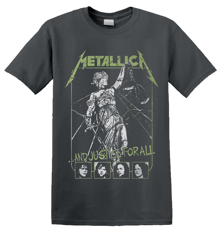 METALLICA - 'Justice For All Faces' T-Shirt