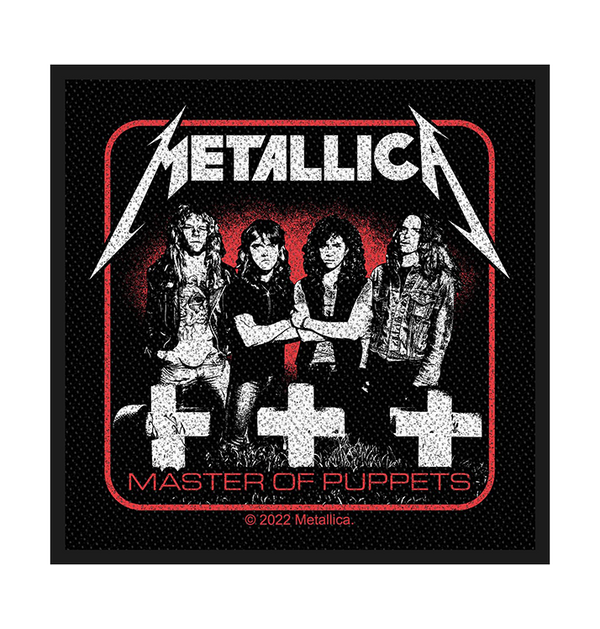 METALLICA - 'Master Of Puppets Band' Patch