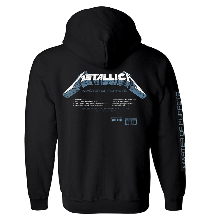 METALLICA - 'Master Of Puppets' Pullover Hoodie