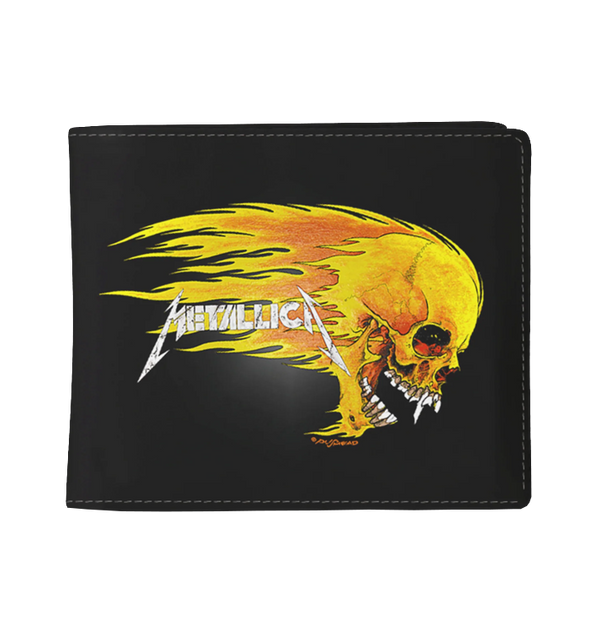 METALLICA - 'Pushead Flame' Wallet