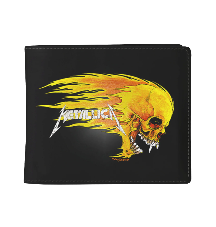 METALLICA - 'Pushead Flame' Wallet