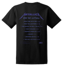 METALLICA - 'Ride The Lightning Tracks' T-Shirt
