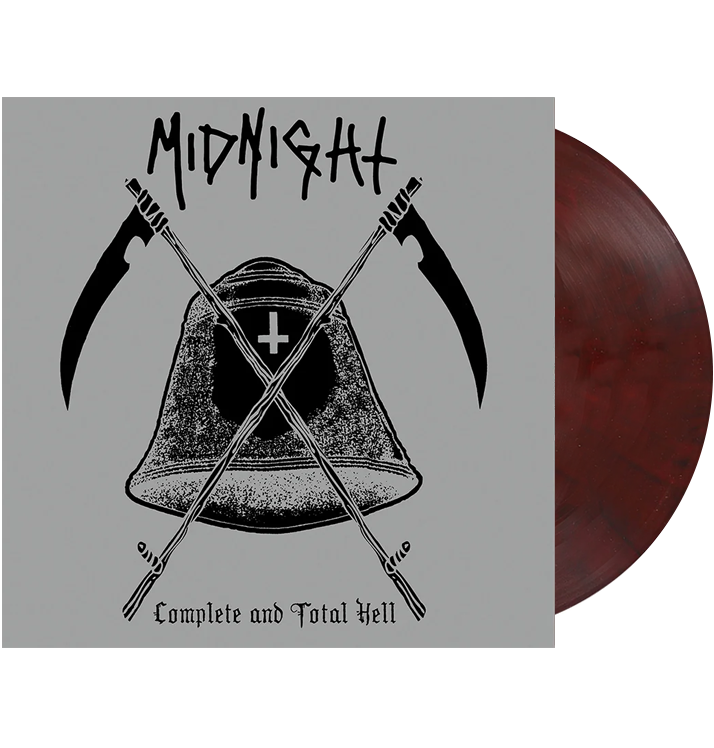 MIDNIGHT - 'Complete And Total Hell' 2xLP (Red/Black Marbled)