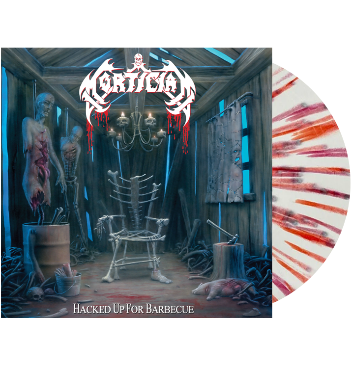 MORTICIAN - 'Hacked Up For Barbecue' 2xLP (White Splatter)