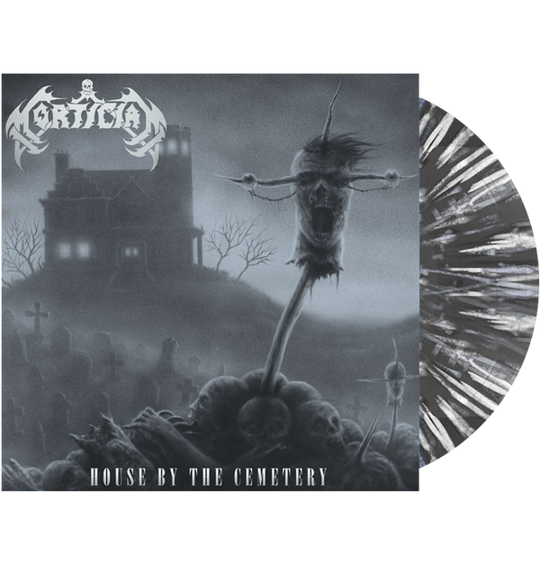 MORTICIAN - 'House By The Cemetery' LP (Black Ice Splatter)